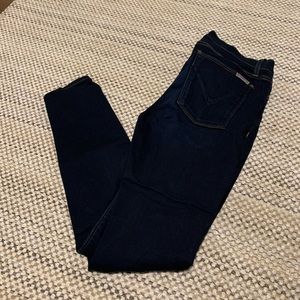 Hudson Dark Blue Skinny Jeans
